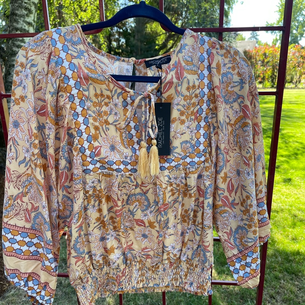 Rachel Zoe bohemian blouse.